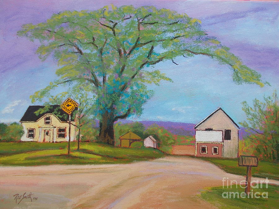 Annapolis Valley Farm Pastel by Rae  Smith PAC