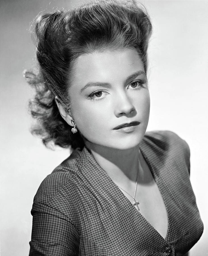 ANNE BAXTER in THE LUCK OF THE IRISH -1948-, directed by HENRY KOSTER. Photograph by Album