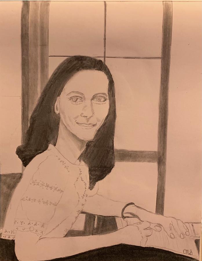 Anne Frank 19291945 Drawing by Granger  Pixels