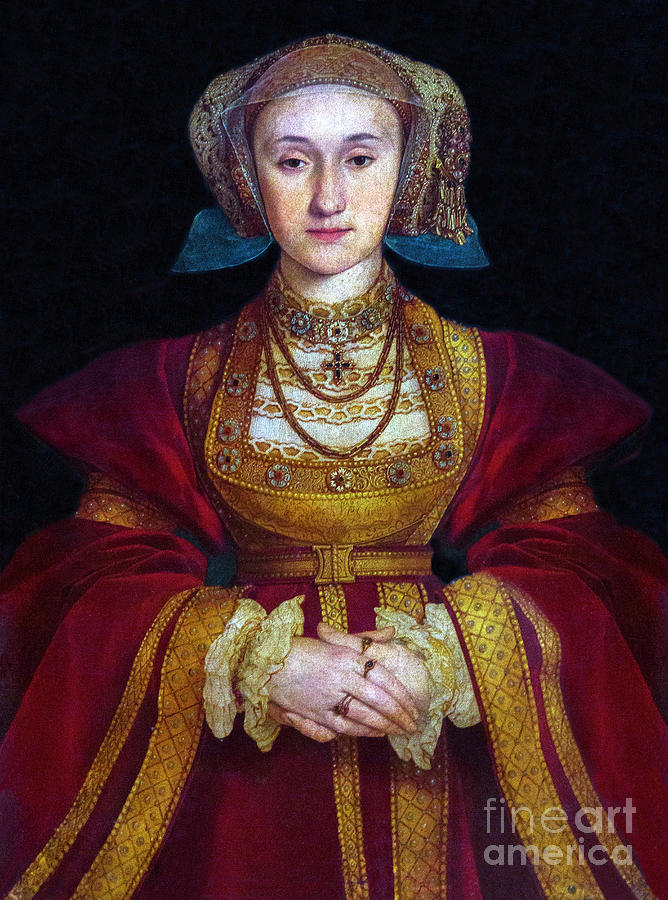 Anne Of Cleves 1539 Photograph By Hans Holbein The Younger Fine Art