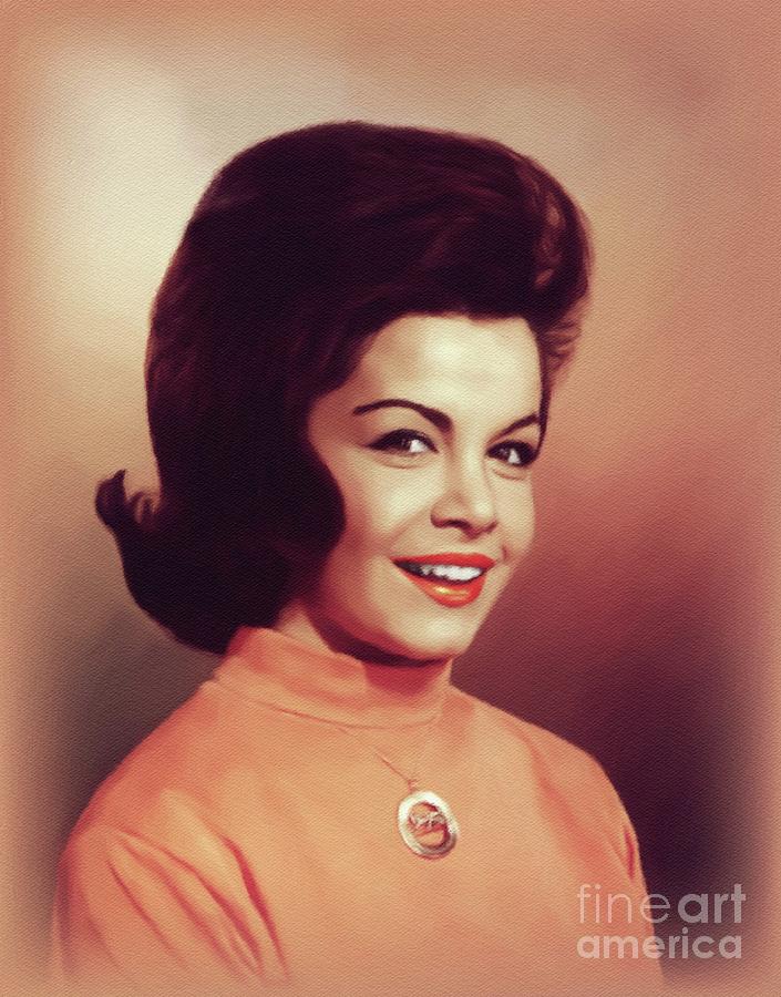 Annette Funicello, Actress Painting