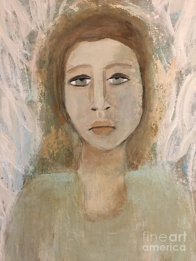 Angel Painting - Annie by Candace Thomas