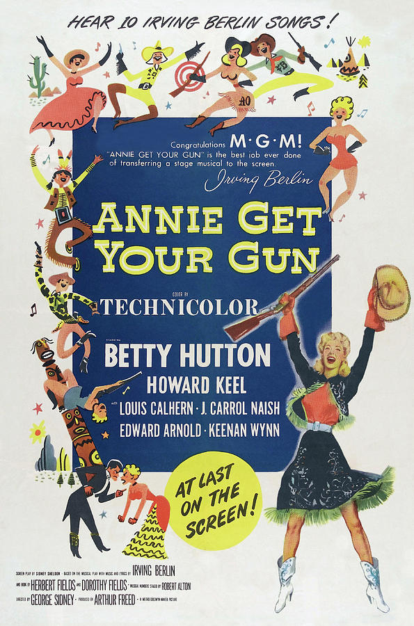 ANNIE GET YOUR GUN -1950-, directed by GEORGE SIDNEY. Photograph by Album