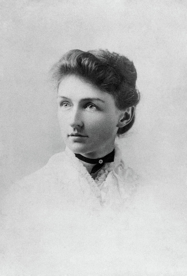 Annie Jump Cannon Portrait - Circa 1896 Photograph by War Is Hell Store