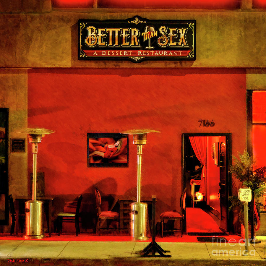 Annine Marie Unger Displayed At Better Then Sex Restaurant Photograph