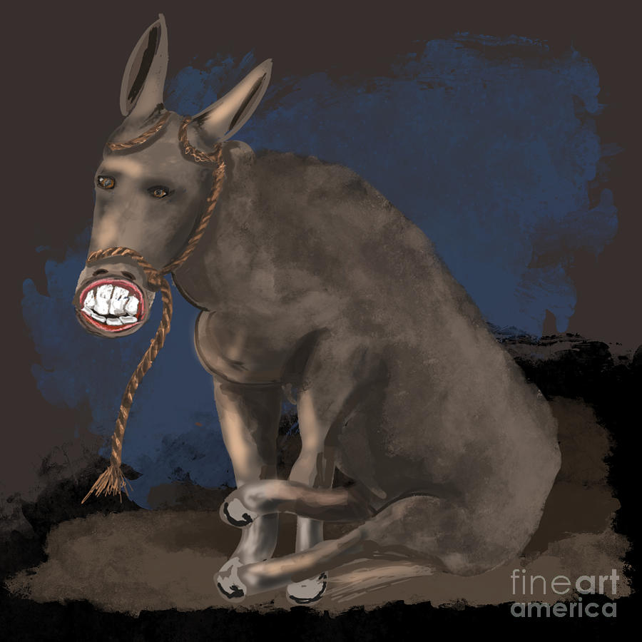 Annoyed Digital Art by Doug Gist Annoyed Digital Art by Doug Gist