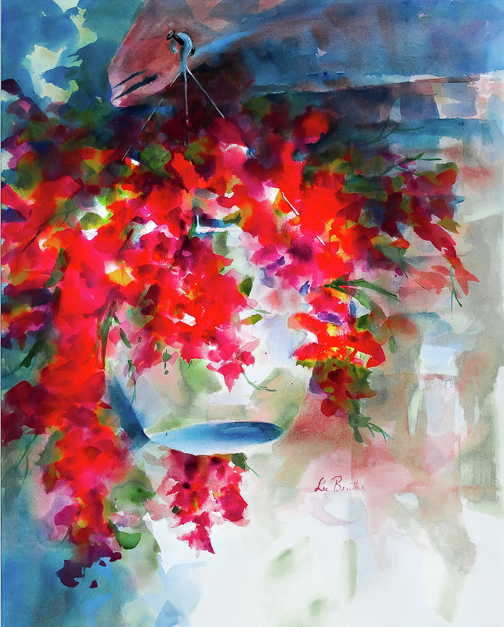 Annuals Painting by Lee Beuther