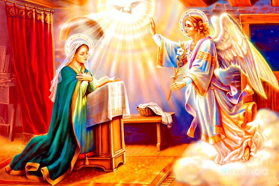 Annunciation in Colors Photograph by Munir Alawi