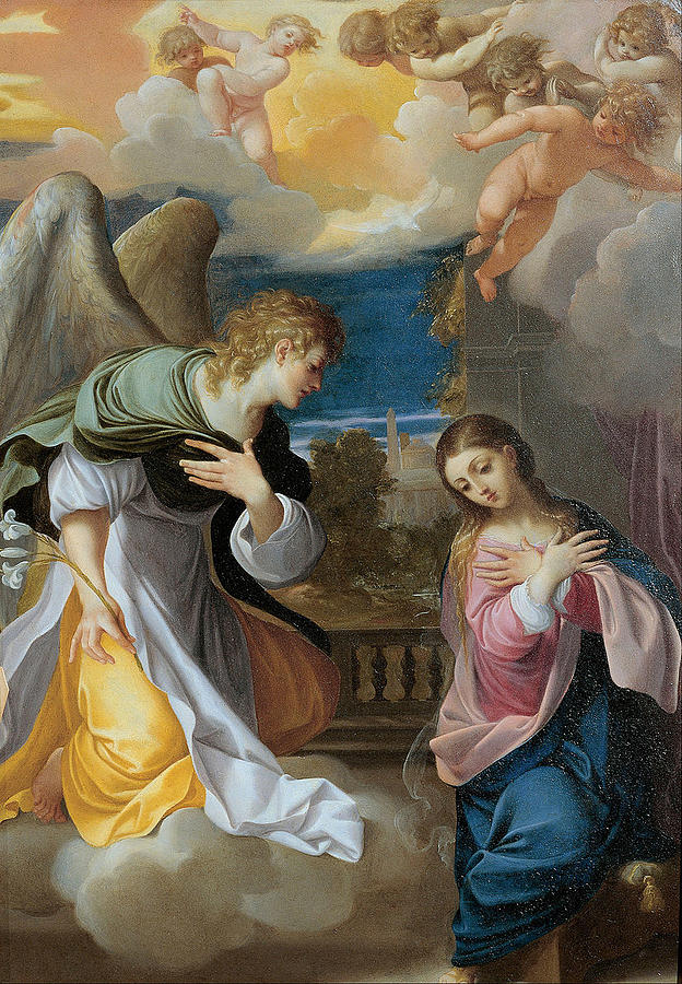 Ludovico Photograph - Annunciation by Paul Fearn