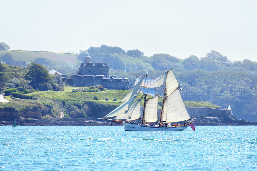 Anny of Charlestown at St Mawes Photograph by Terri Waters