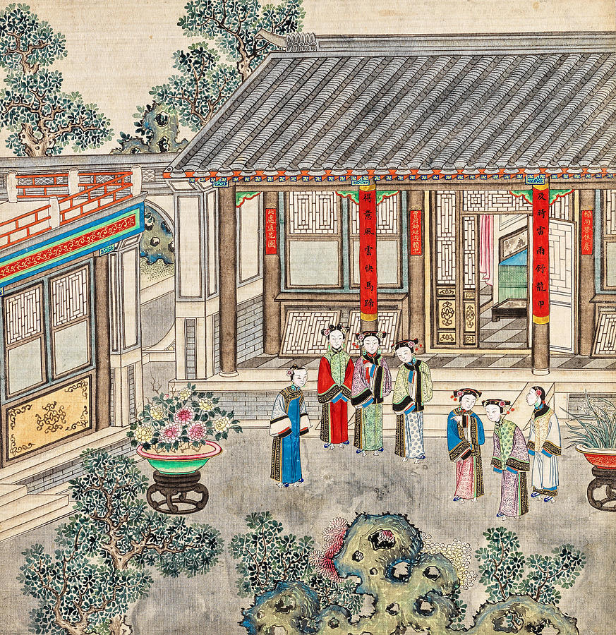 Anonymous 18th,19th century Dream of the Red Chamber, Honglou Meng ...