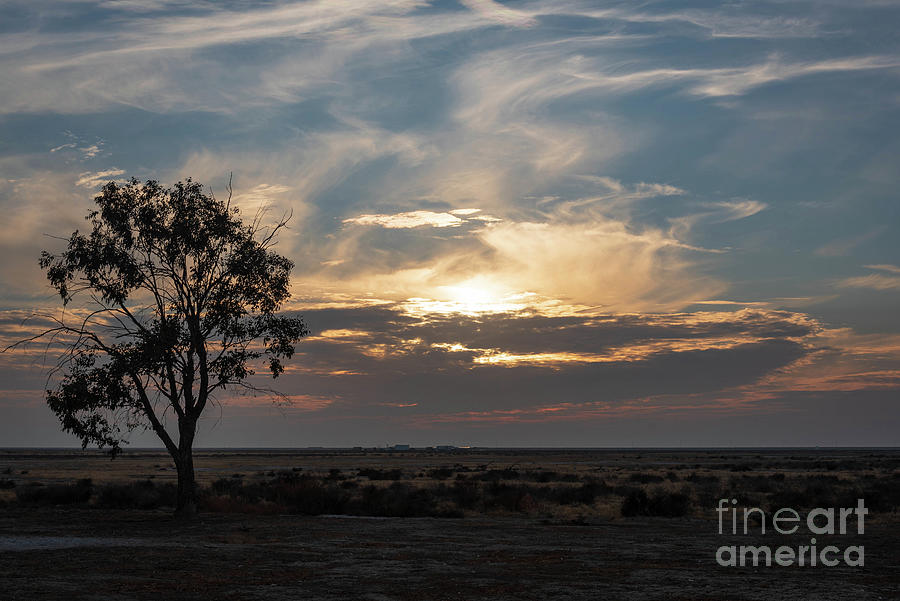 Another Allensworth Sunset Photograph by Jeff Hubbard