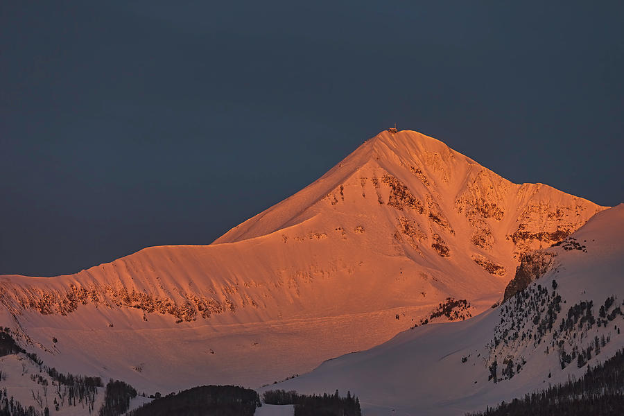 Another Alpenglow Photograph by Mark Harrington