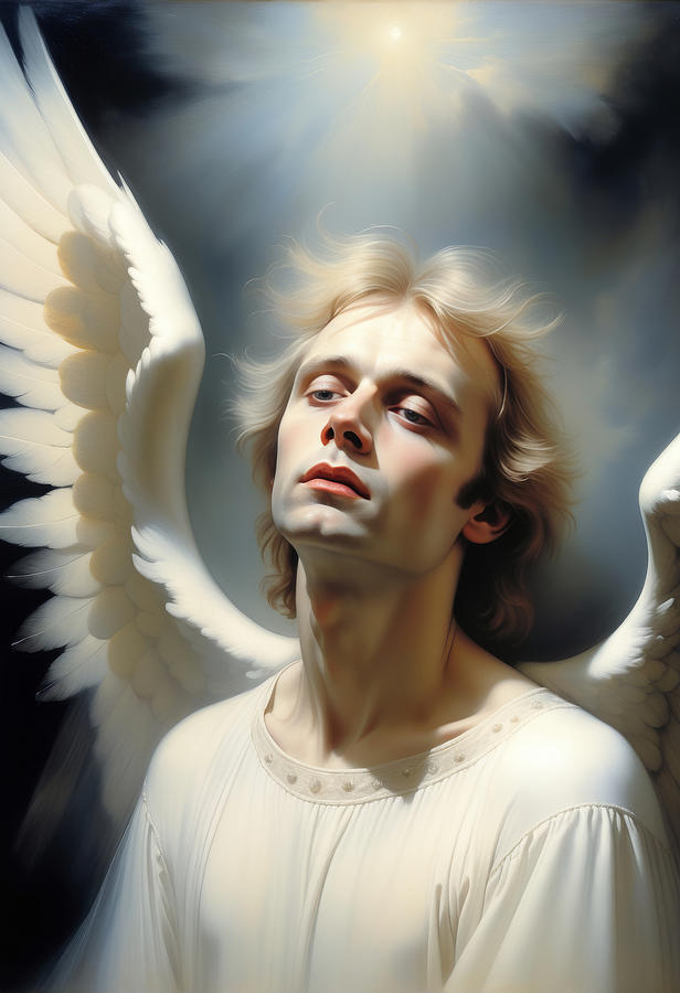 Alexei Navalny Photograph - Another Angel in Heaven- Alexei Navalny No.3 by My Head Cinema