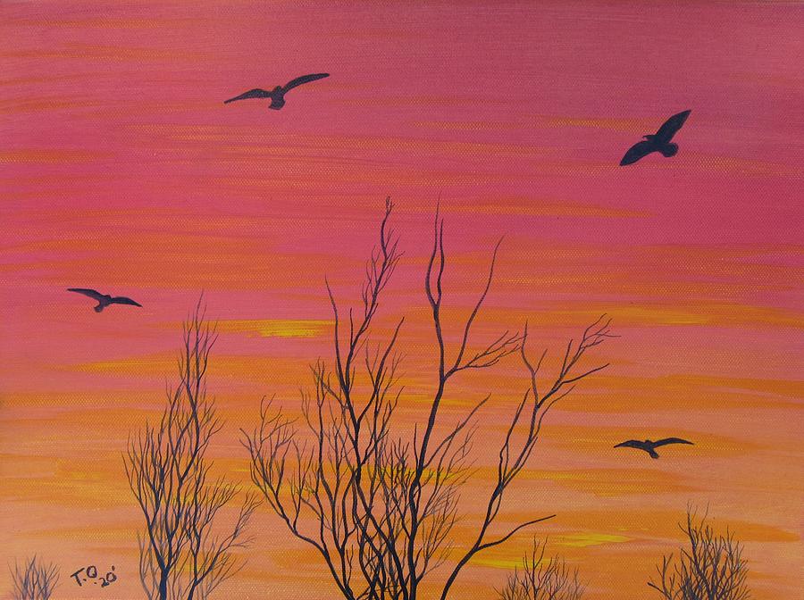 Another Aussie Sunset Painting