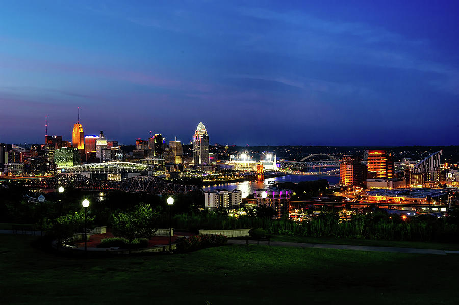 Another Cincinnati Skyline Photograph by Ed Taylor