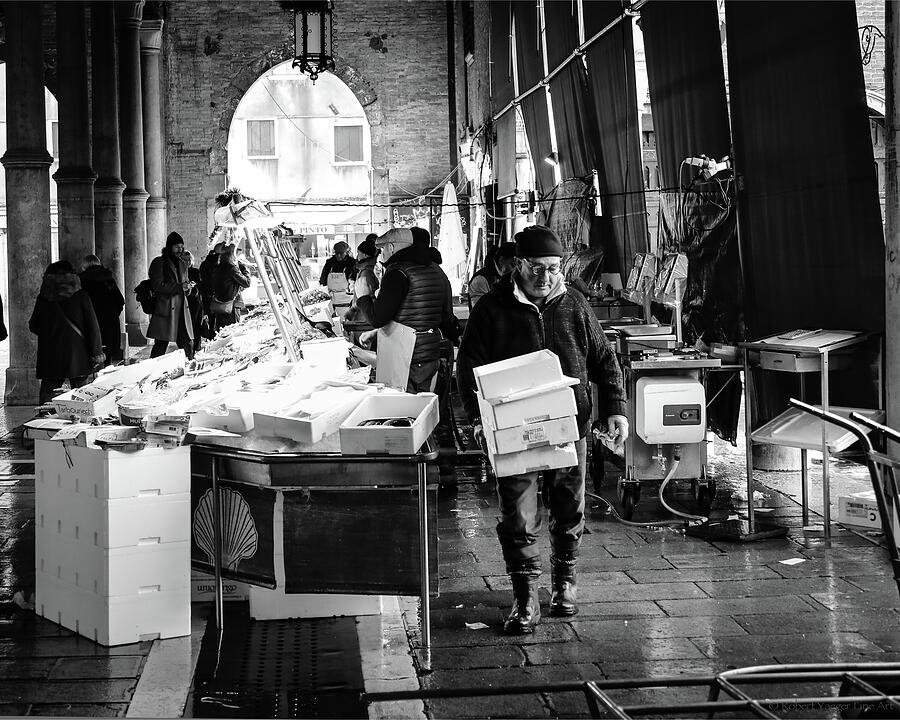 Another Day at the Mercato del Pesce Photograph by Robert Yaeger
