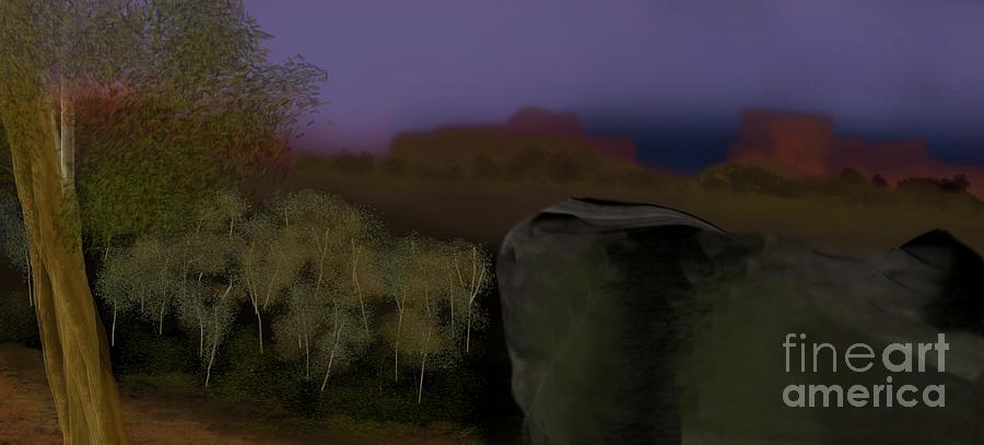 Another Day, Living The Bushland Way Digital Art