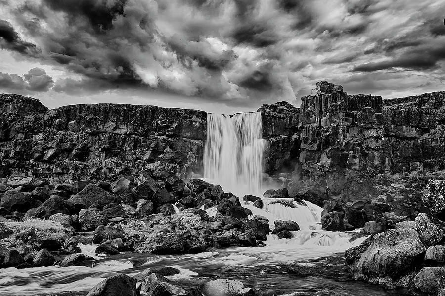 Another Icelandic Waterfall II Photograph