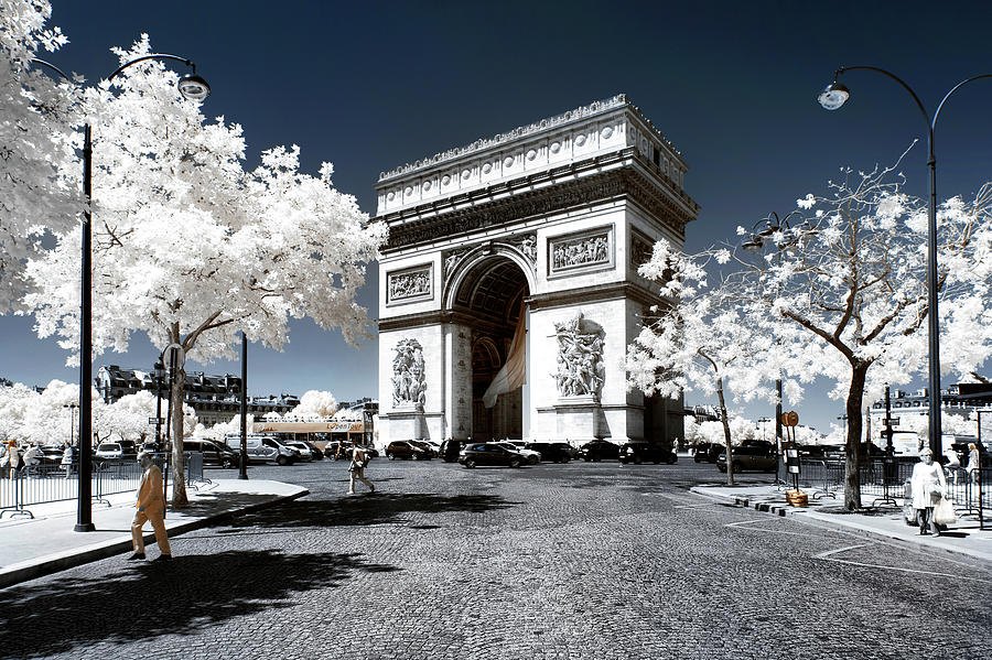 Another Look - Arc de Triomphe Paris Photograph by Philippe HUGONNARD