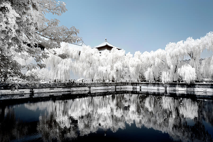 Another Look Asia China - Frozen reflections Photograph by Philippe HUGONNARD