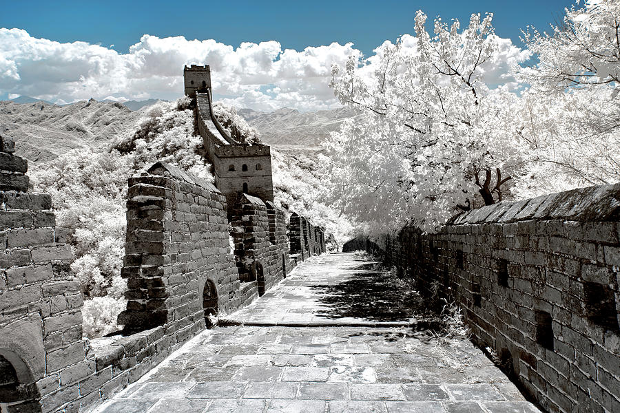 Another Look Asia China - Great Wall of China Photograph by Philippe HUGONNARD