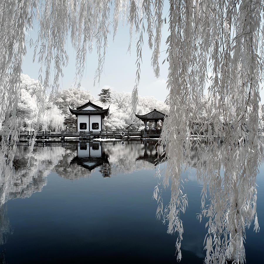 Another Look Asia China - Mirror Lake Photograph by Philippe HUGONNARD