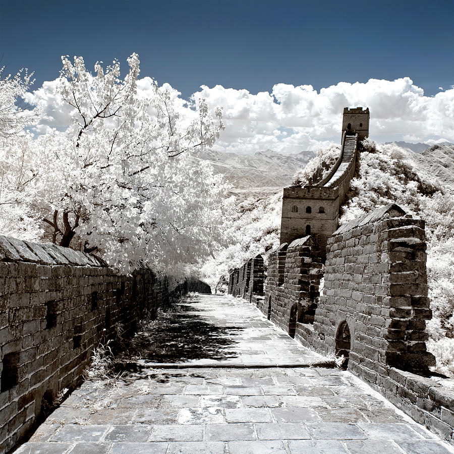 Another Look Asia China - The Great Wall of China III Photograph by Philippe HUGONNARD