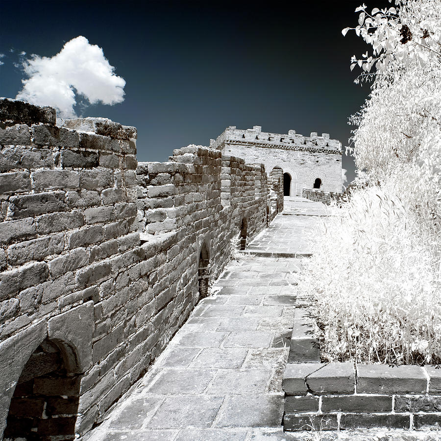 Another Look Asia China - The Great Wall of China IV  Photograph by Philippe HUGONNARD