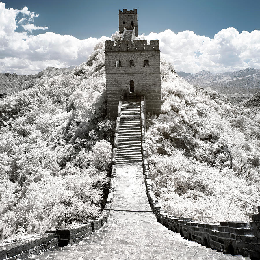 Another Look Asia China - The Great Wall of China IX Photograph by Philippe HUGONNARD