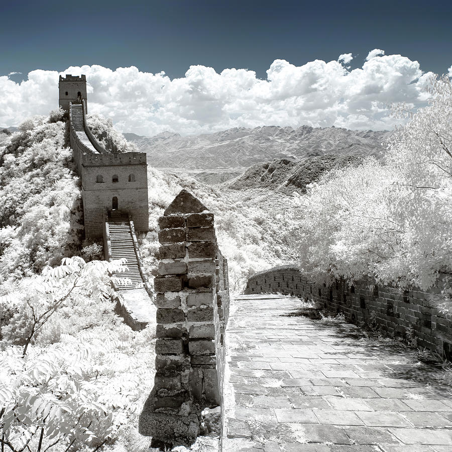 Another Look Asia China - The Great Wall of China VI Photograph by Philippe HUGONNARD