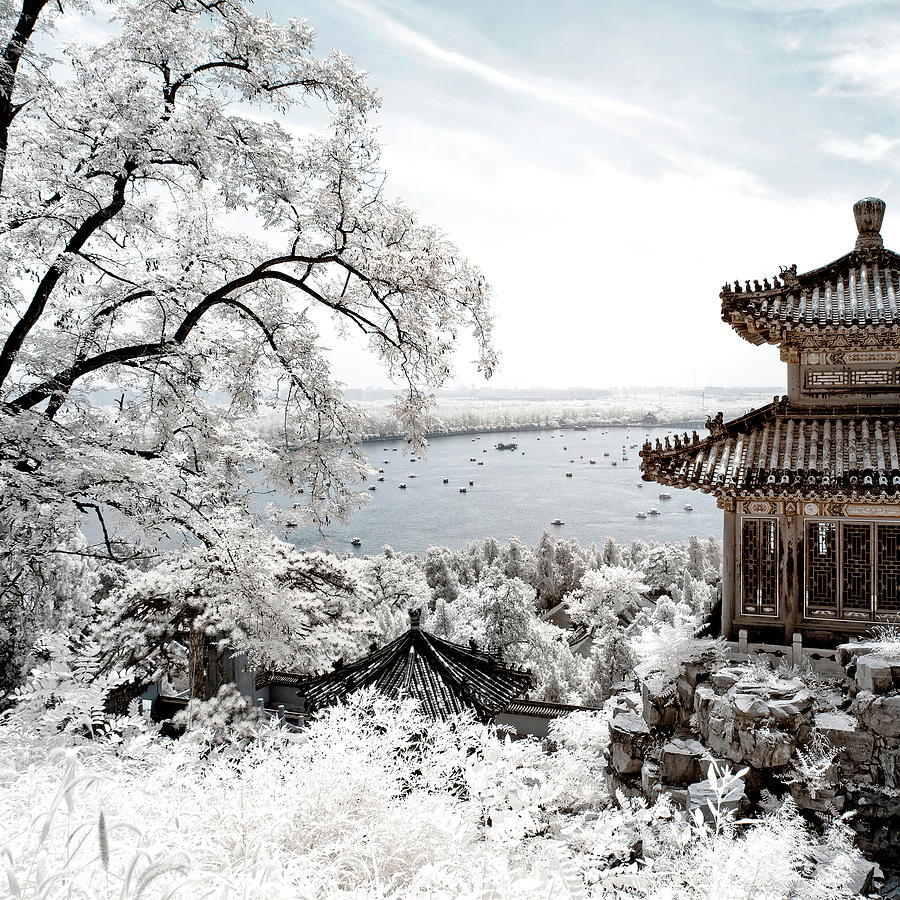 Another Look Asia China - The Summer Palace Beijing Photograph by Philippe HUGONNARD