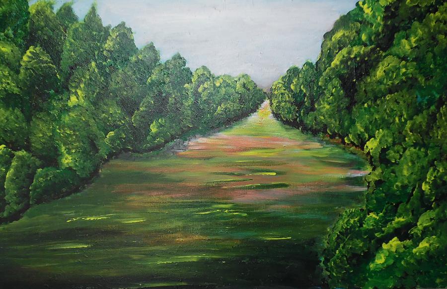 Another Look At The Bronx River Painting