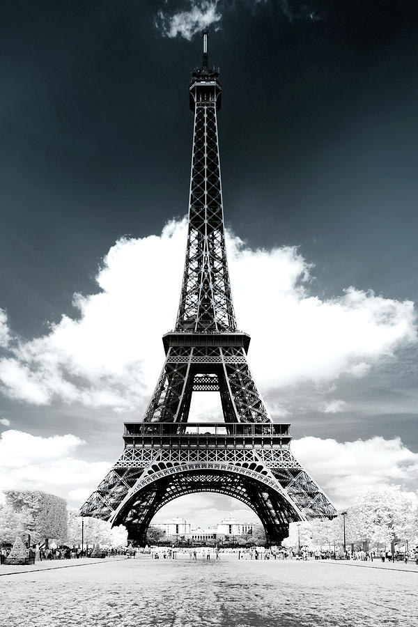 Another Look - Eiffel Froze Photograph by Philippe HUGONNARD