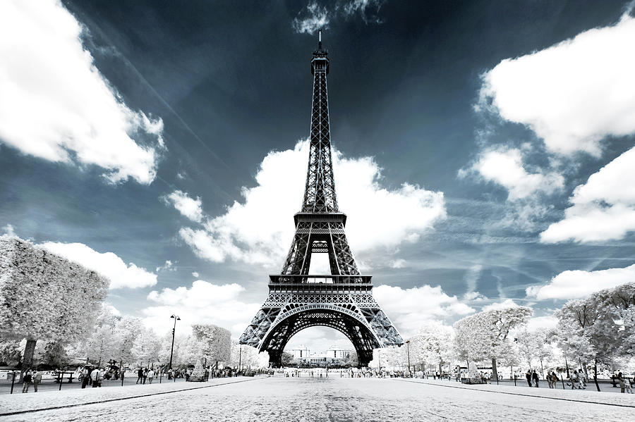 Another Look - Paris Eiffel Photograph by Philippe HUGONNARD