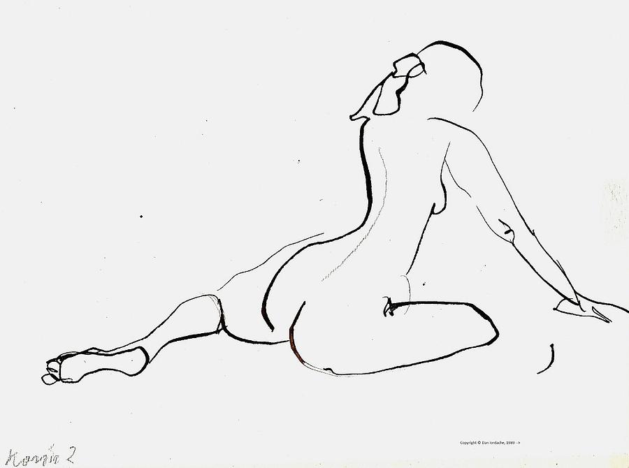 Another One Minute Feminin Nude Drawing