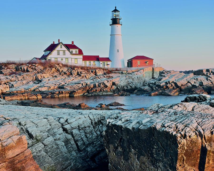 Another Portland Head Image Photograph by Frozen in Time Fine Art Photography