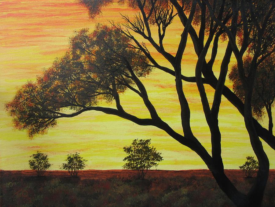Another Stonefield Sunset Painting
