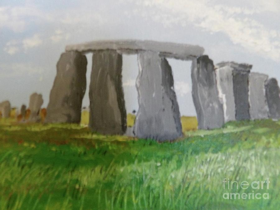 Another Stonhenge Painting by Patrick Grills