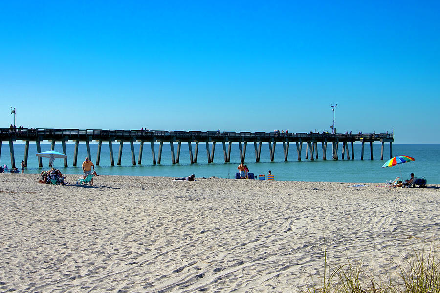 Another Sunny Day at the Pier Photograph by Robert Wilder Jr