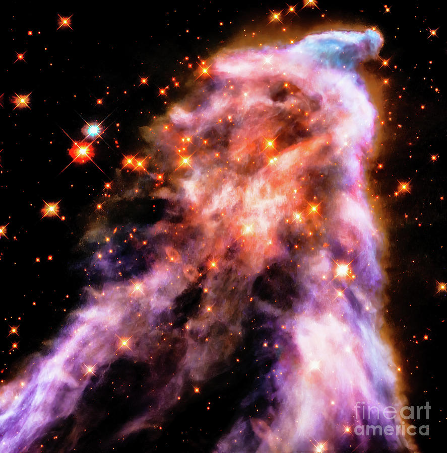 Another View of the Ghost Nebula Photograph by Nasa Esa - Fine Art America