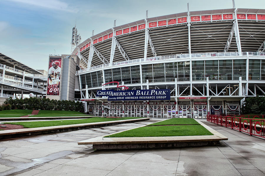 Another View of The Great American Ballpark Photograph by Ed Taylor