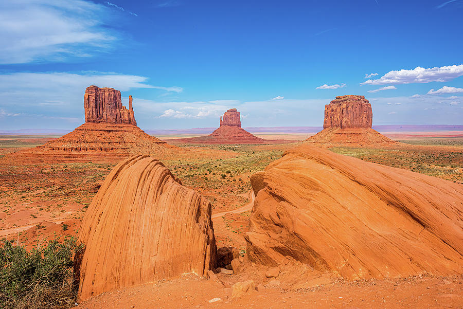 Navajoland Photograph - Ansel Adams View by Marla Brown