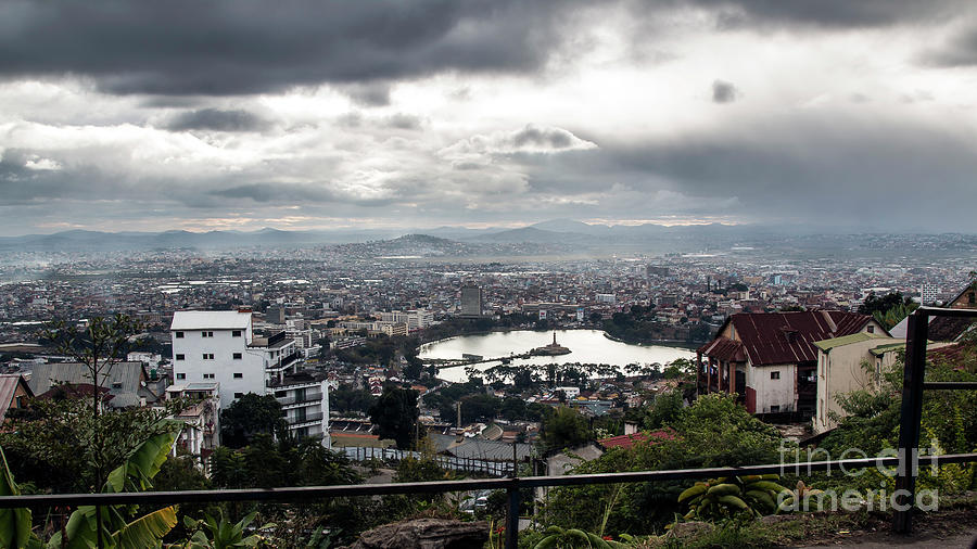 Antananarivo landscape Photograph by Claudio Maioli