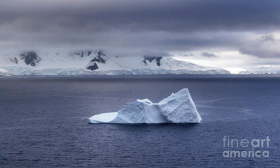 Antarctic iceberg 1 Photograph by Rudi Prott