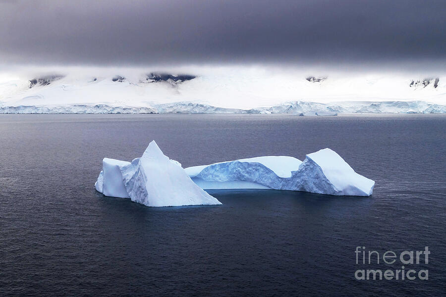 Antarctic iceberg 2 Photograph by Rudi Prott