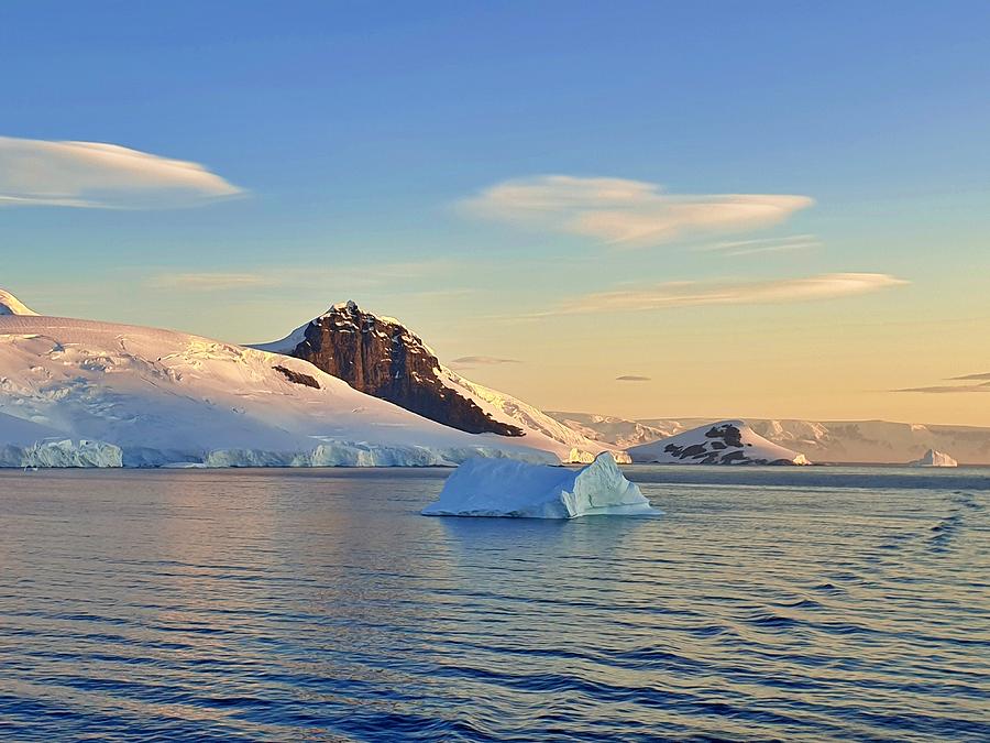 Antarctic Pastels Photograph by Andrea Whitaker