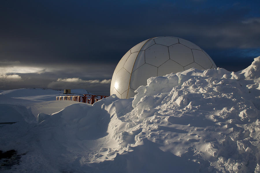Antarctic Research Station Photograph by Simon Bottomley