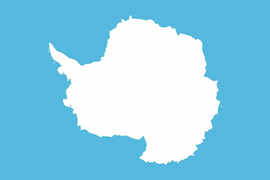 Antarctica Flag Digital Art by Robert Banach Antarctica Flag Digital Art by Robert Banach