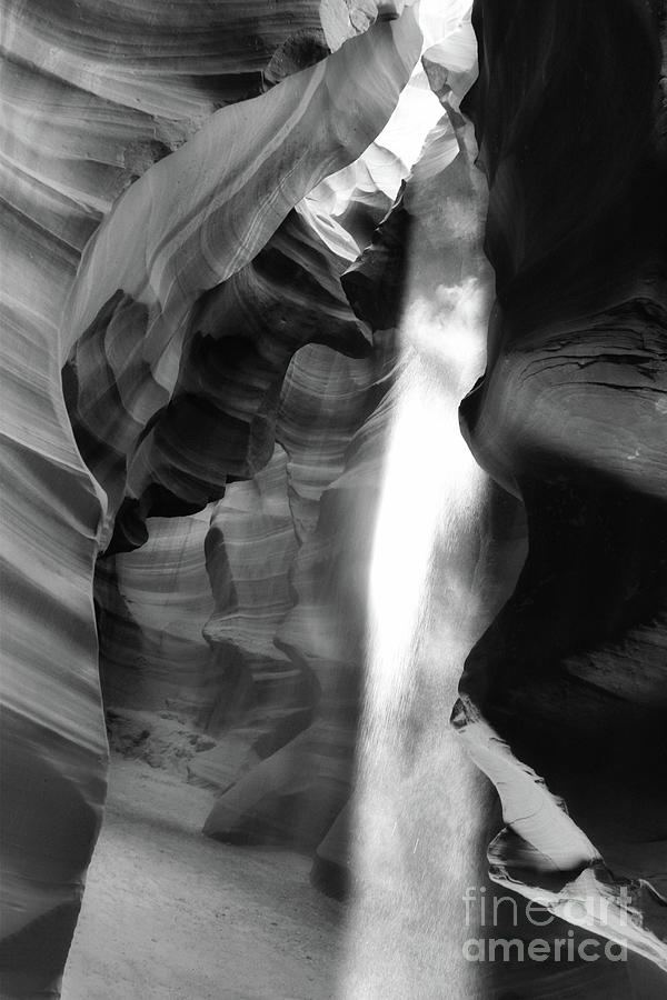Antelope Canyon Beam of Light 1 Photograph by LaDonna McCray